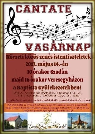 Cantate Vasárnap 2017